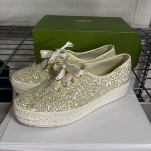 Kate spade glitter sneaker